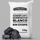 Carbón Quebracho Blanco Premium 15 Kg. aprox. 1
