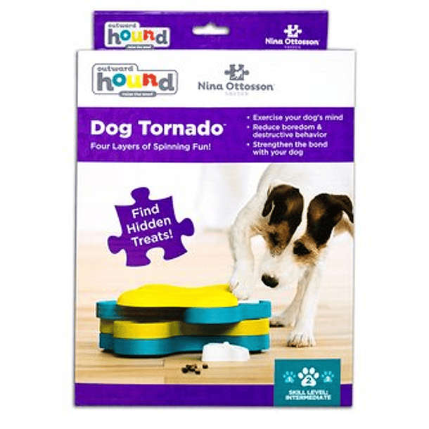 Dog Tornado Nina Ottosson/ Juguete interactivo para perros nivel 2 intermedio 4