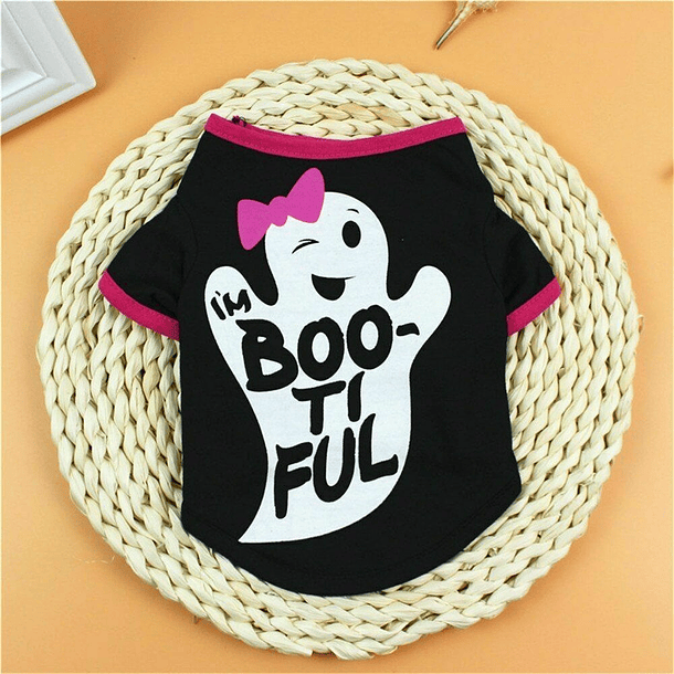 Disfraz polera Boo tiful para mascota