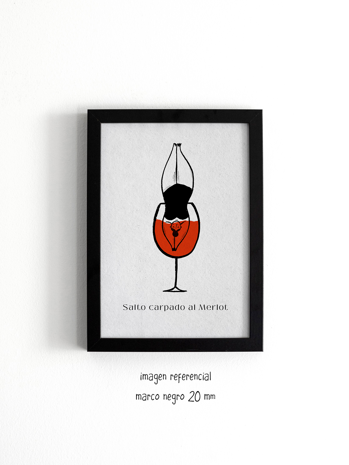 Salto carpado al Merlot | Print 1