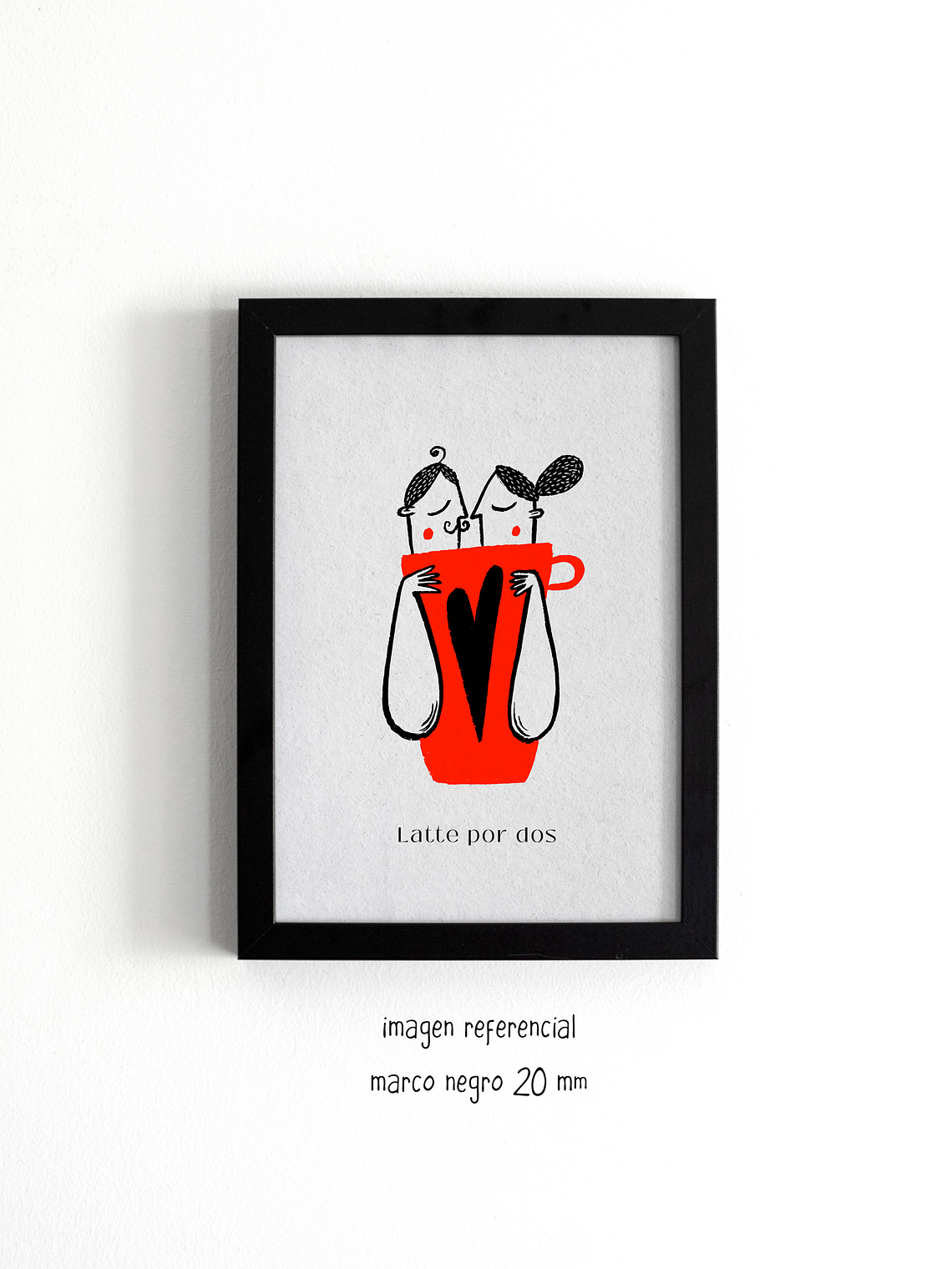 Latte por dos | Print 1