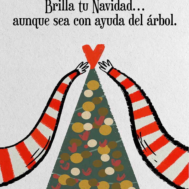Set 10 postales navidad ilustradas 8