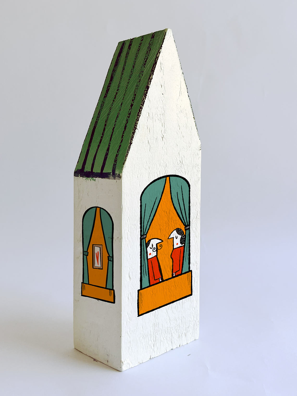 Casa Madera Techo Verde 1