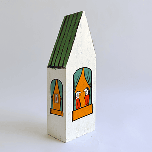 Casa Madera Techo Verde