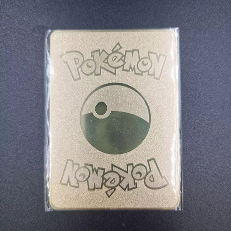 Carta Pokémon Metálica Especial Charizard V Black 2