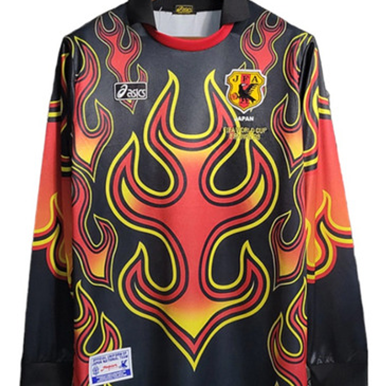 Camiseta Portero Selección Japón Kawaguchi 98 Asics 3