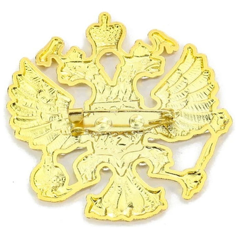 Cucarda Piocha Militar Ejercito Rojo Rusia Águila Bicéfala 3