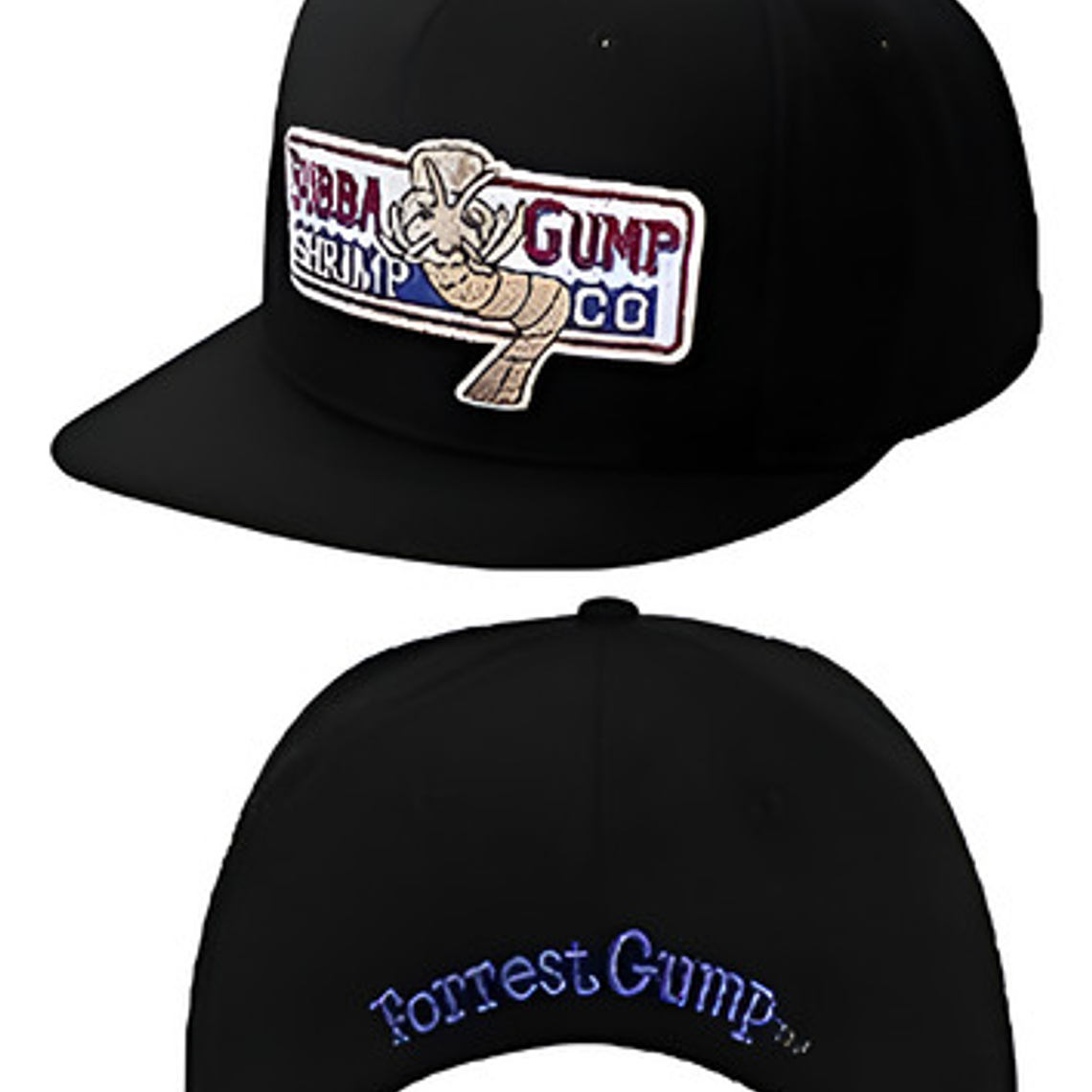 Gorro Bubba Gump Jockey Snapback Forrest Gump 4