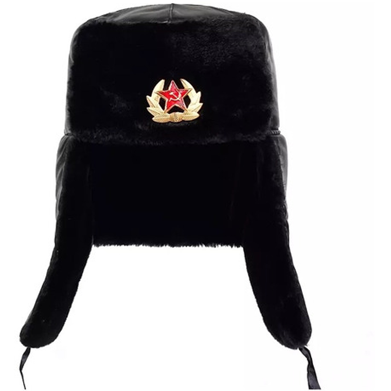 Gorro Ruso - Soviético Bombardero Invierno Ushanka Sn 1