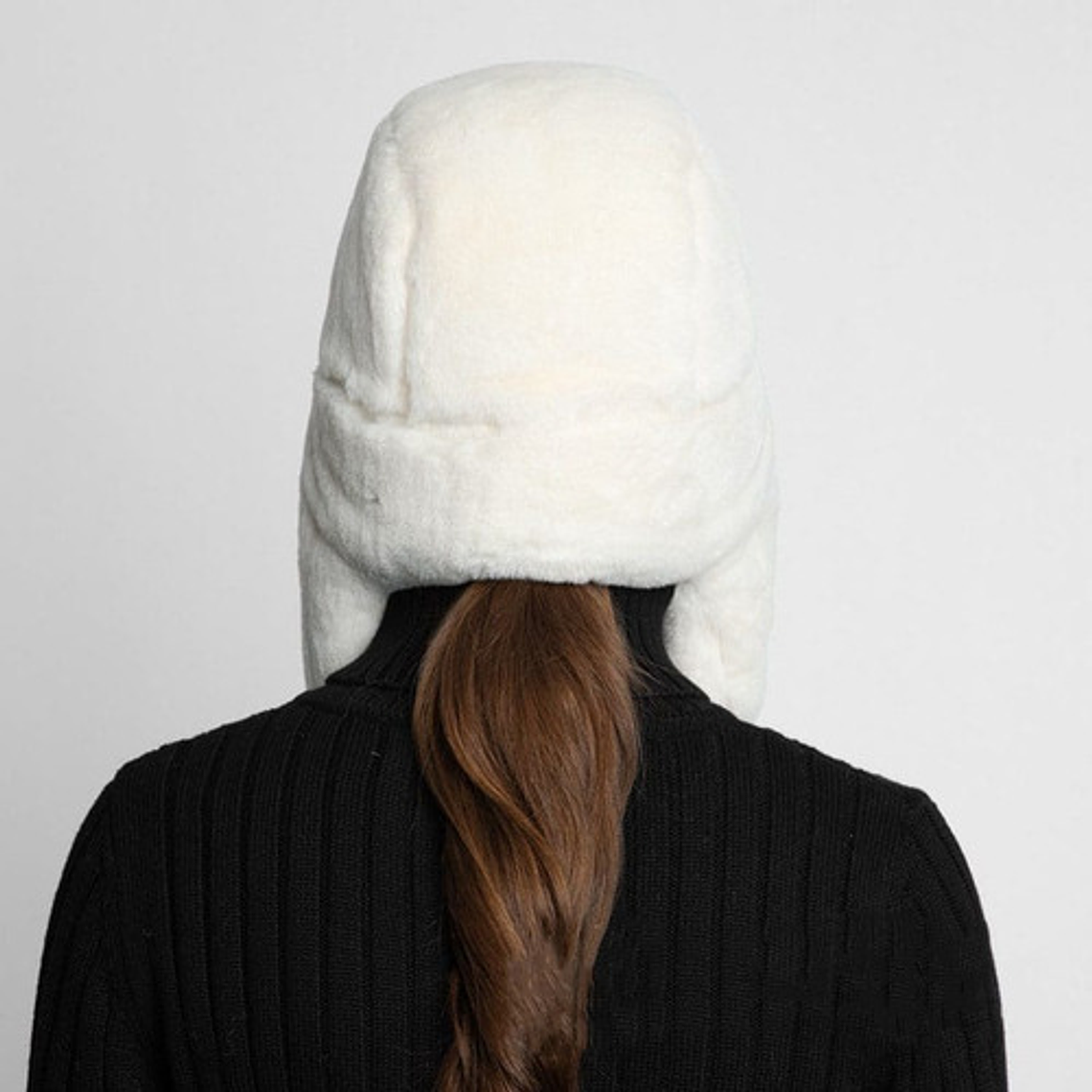 Gorro Ruso Soviético Invierno Nieve Mujer Ushanka Pelaje  3