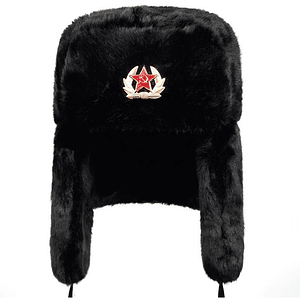 Gorro Ruso Soviético Invierno Nieve Shapka Ushanka Pelaje Sn