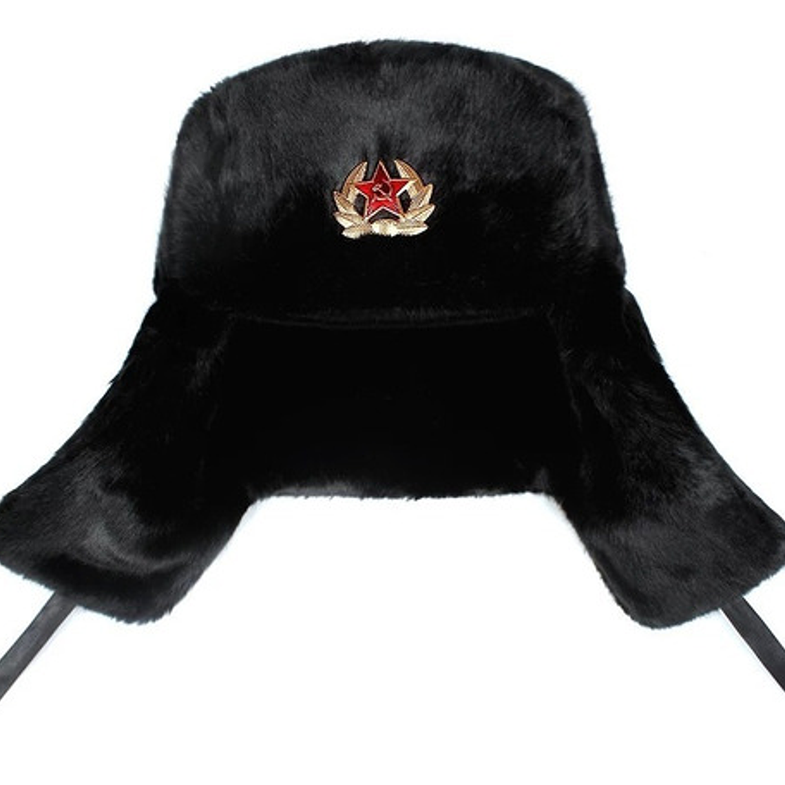 Gorro Ruso Soviético Invierno Nieve Shapka Ushanka Pelaje Sn 4