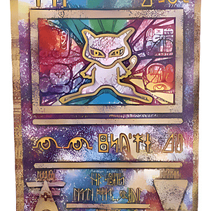Carta Pokémon Acient Mew Rúnica Legendario Pokemon 2000