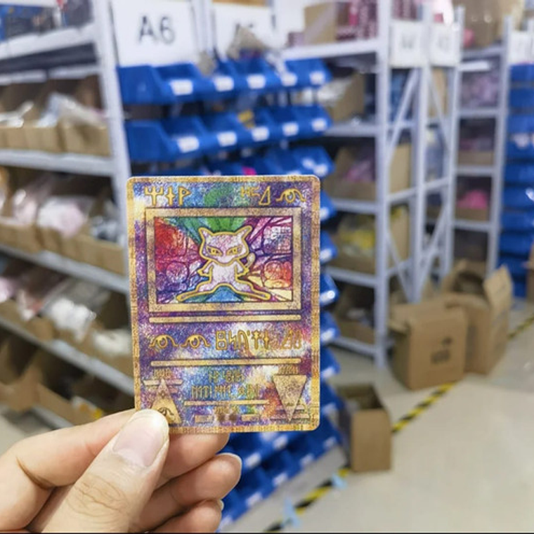 Carta Pokémon Acient Mew Rúnica Legendario Pokemon 2000 3