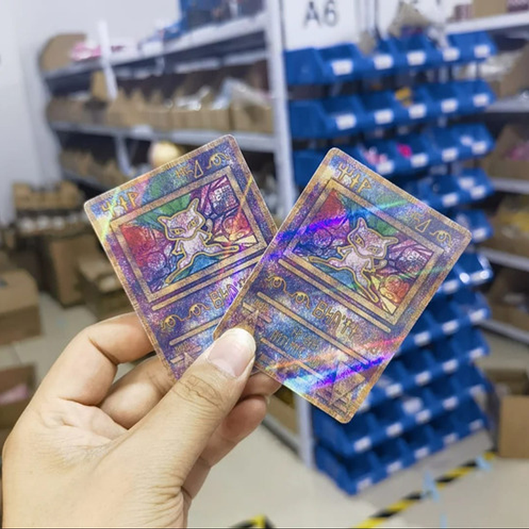Carta Pokémon Acient Mew Rúnica Legendario Pokemon 2000 4