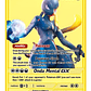 Carta Pokémon Metálica Exclusiva Mewtwo Gx - Miniatura 1