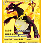 Carta Pokémon Metálica Carta Charizard Vmax Black Gigamax - Miniatura 1