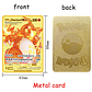 Carta Pokémon Metálica Carta Charizard Vmax Black Gigamax - Miniatura 3
