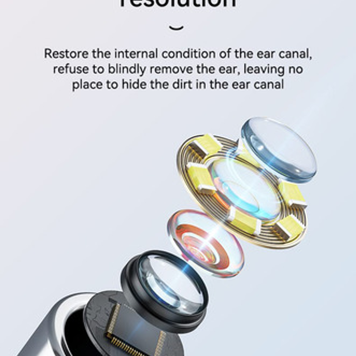 Otoscopio Profesional Digital Pantalla Lcd 4,3 1080p Cámara 5