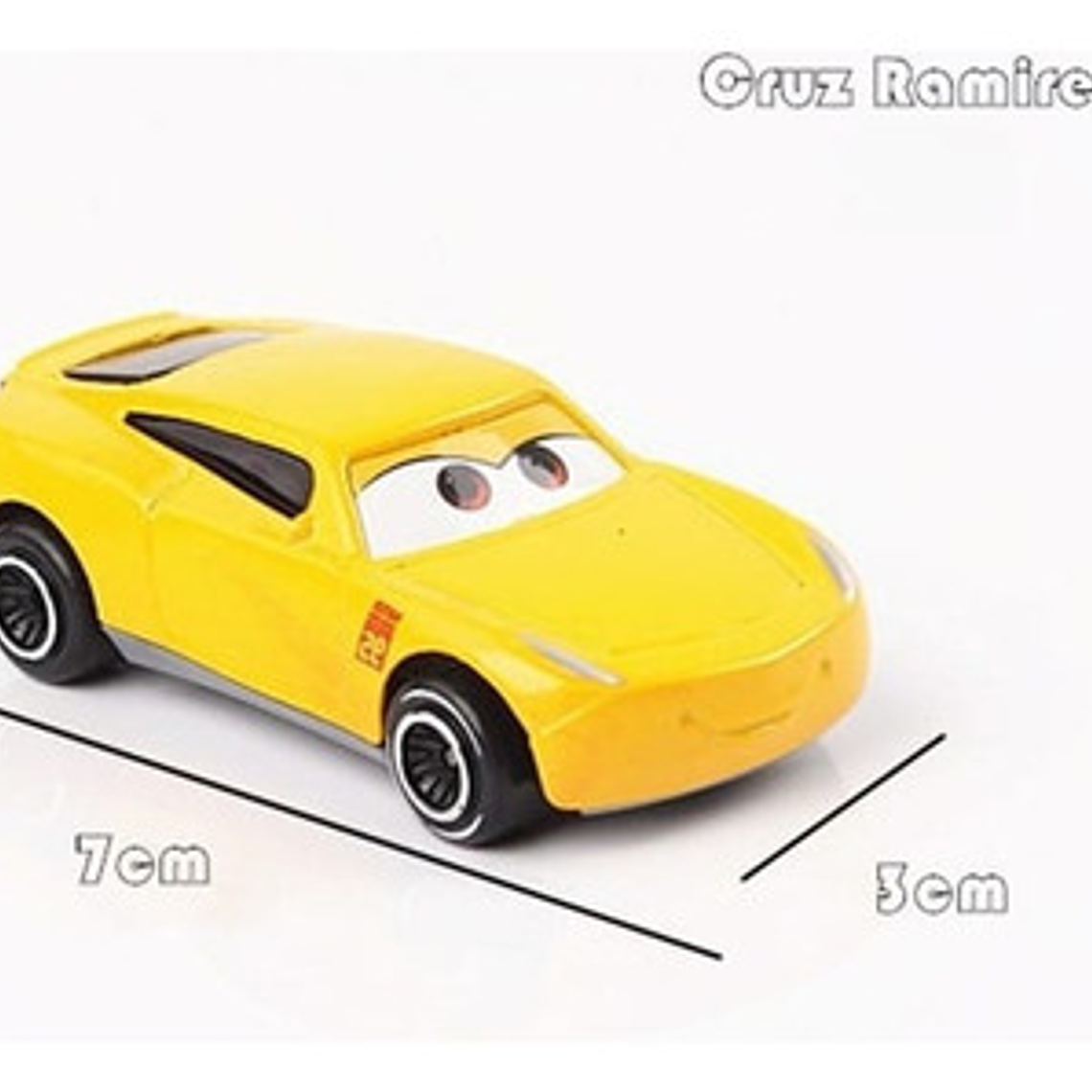 Set Juguete Cars Rayo Mcqueen 6 Piezas En Caja Disney Pixar 7