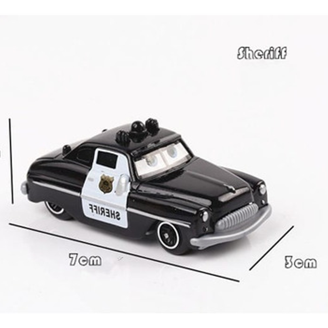 Set Juguete Cars Rayo Mcqueen 6 Piezas En Caja Disney Pixar 8