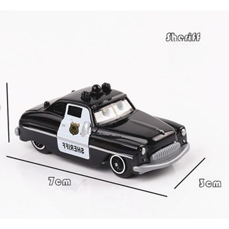 Set Juguete Cars Rayo Mcqueen 6 Piezas En Caja Disney Pixar 8