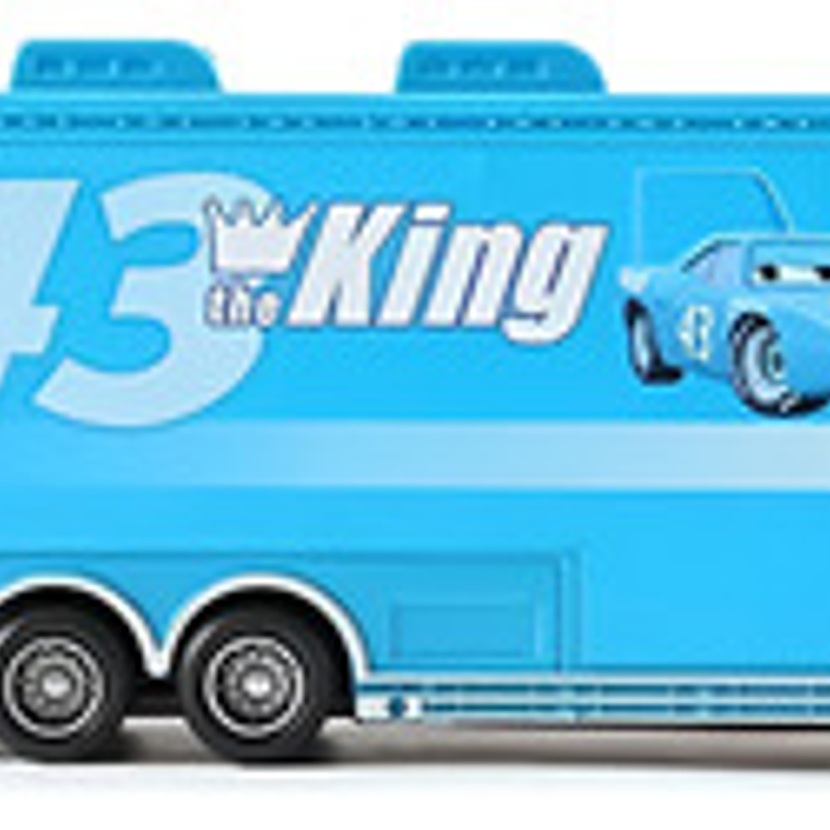 El Rey Dinoco Set Camión Rayo Mcqueen Cars Disney Pixar 2