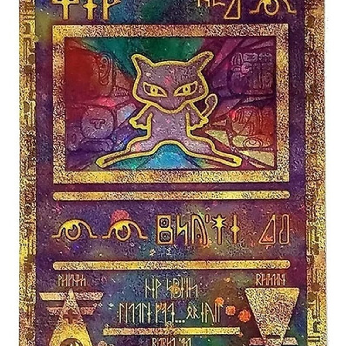 Carta Mew Legendaria, Edición Exclusiva Film Pokémon 2000 1