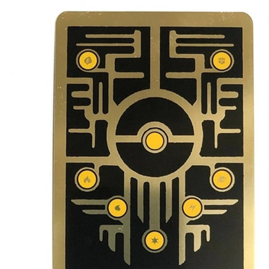 Carta Pokémon Metálica Acient Mew - Mewtwo Y Mew Legendario 2