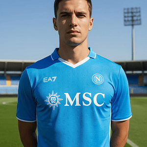 Camiseta Napoli Emporio Armani 2024 2025 Campeón Scudetto Sa