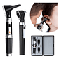 Otoscopio Profesional Porta Diagnostico Oido Luz Led Zoom X3 - Miniatura 1