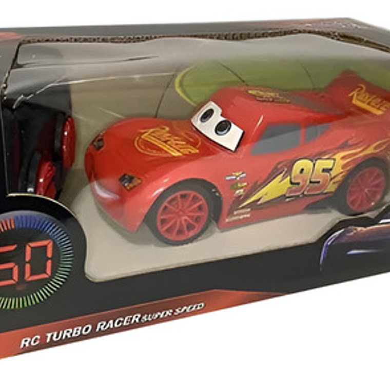 Juguete Auto Control Remoto Rayo Mcqueen Disney Pixar Cars 3