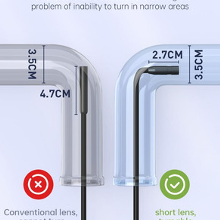 Cámara Boroscopio Endoscopio Sonda Profesional 10 Mts Hd 4k 4