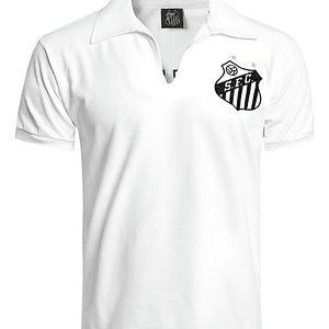 Camiseta Retro Pele Santos Fc De Brasil 1970 Colección O´rey