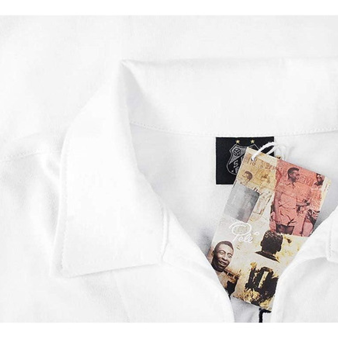 Camiseta Retro Pele Santos Fc De Brasil 1970 Colección O´rey 4