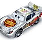 Rayo Mcqueen Plateado Copa Pistón Cars Rayo Mcqueen Silver - Miniatura 2