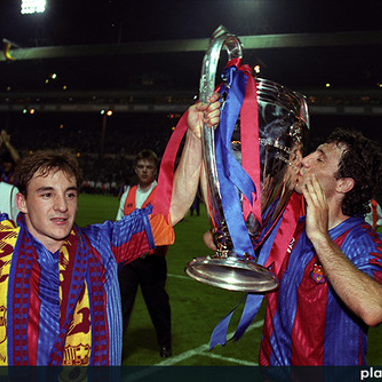 Camiseta Barcelona 91 -92 Campeón Champions League Stoichkov 6
