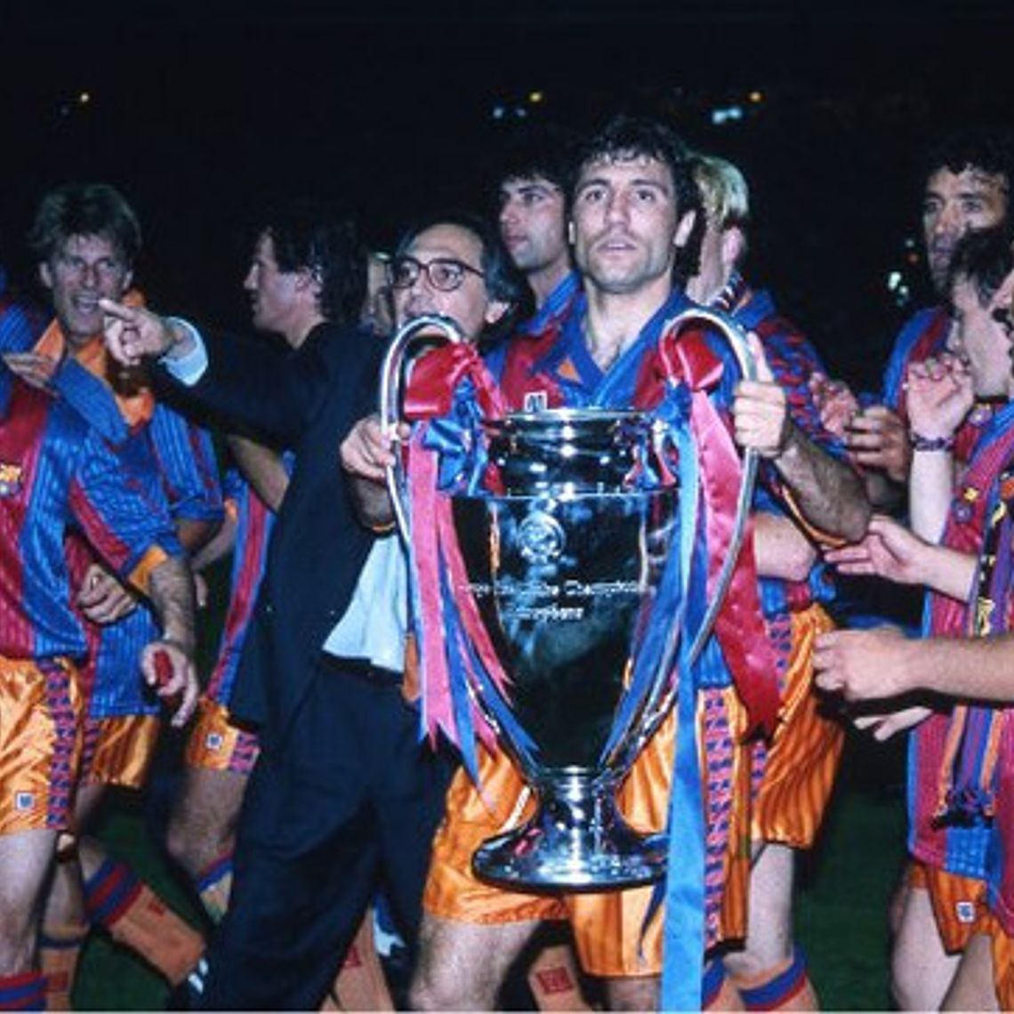 Camiseta Barcelona 91 -92 Campeón Champions League Stoichkov 7