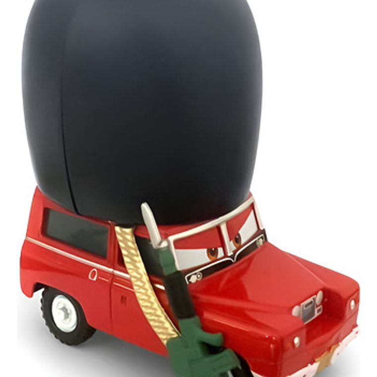 Guardia Real Británico Sargento Highgear Rayo Mcqueen Cars 2 2