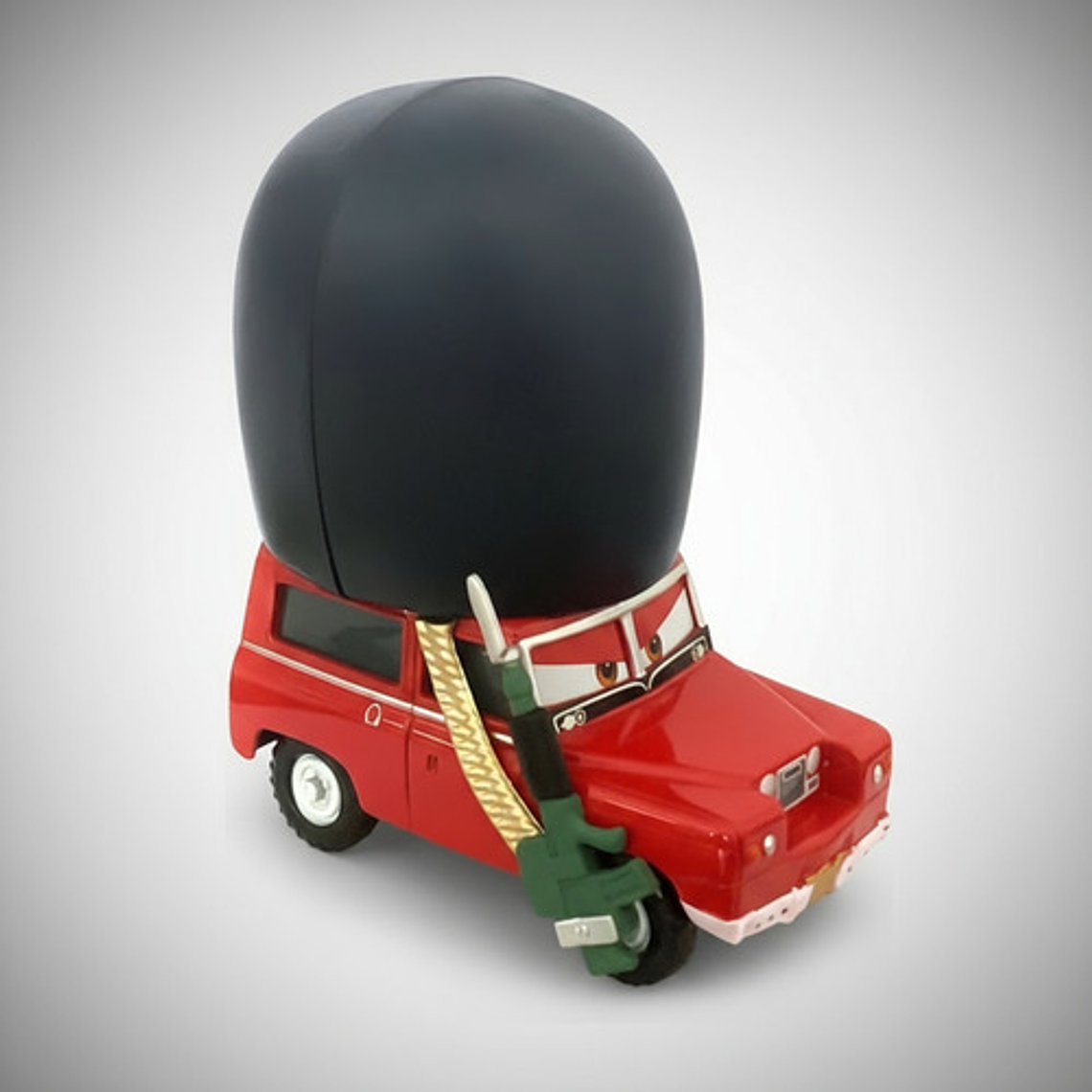 Guardia Real Británico Sargento Highgear Rayo Mcqueen Cars 2 7