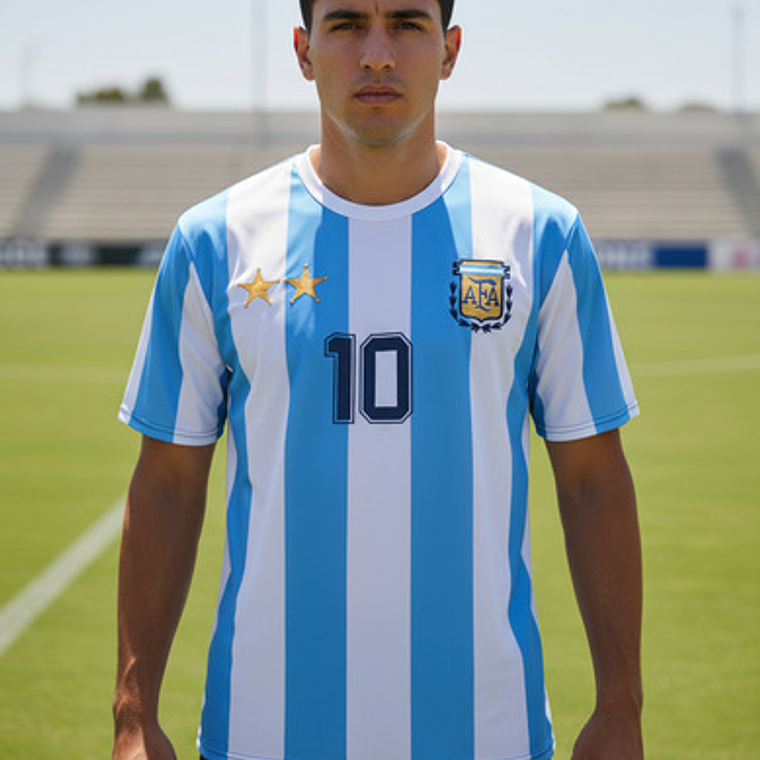 Camiseta Selección Argentina Diego Maradona Mundial Mexic 86 1