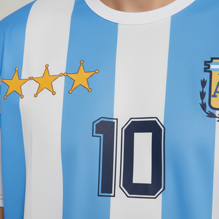 Camiseta Selección Argentina Diego Maradona Mundial Mexic 86 5