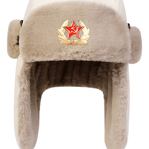 Gorro Ruso Nieve Unión Soviética Bombardero Invierno Ushanka