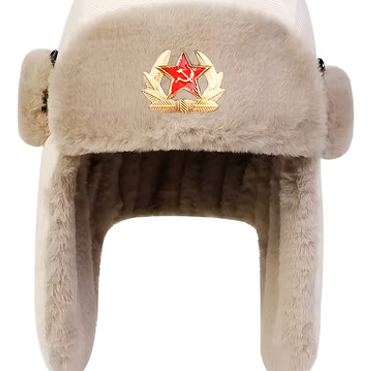 Gorro Ruso Nieve Unión Soviética Bombardero Invierno Ushanka 1