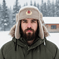 Gorro Ruso Nieve Unión Soviética Bombardero Invierno Ushanka - Miniatura 4
