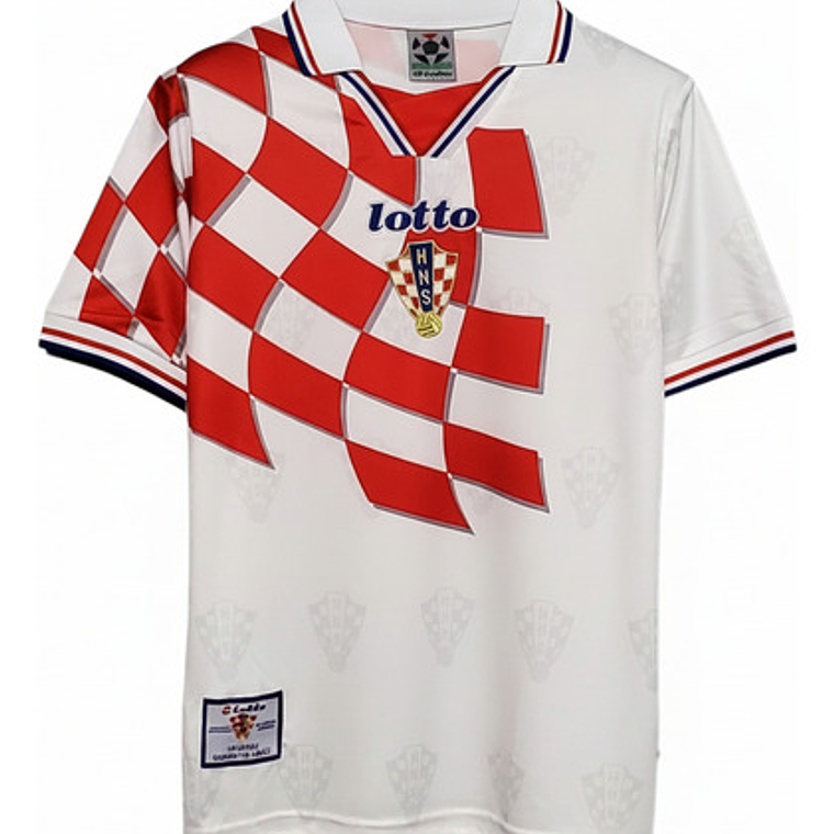 Camiseta Selección Croacia Copa Del Mundo 1998 3er Lugar 1