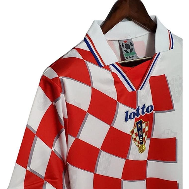 Camiseta Selección Croacia Copa Del Mundo 1998 3er Lugar 4