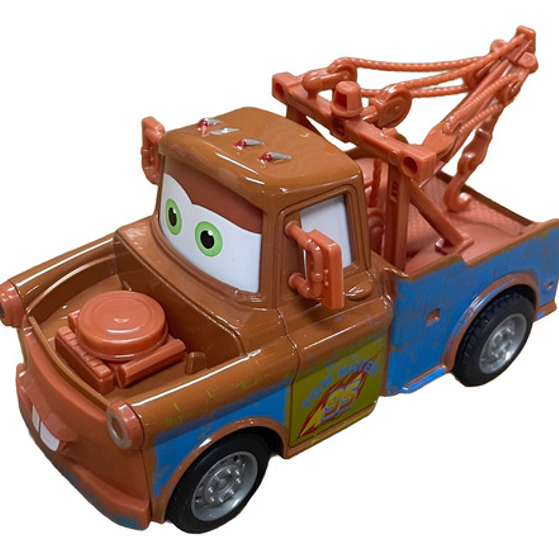 Grúa Mate Película Cars Rayo Mcqueen Regalo Niños Juguete 7