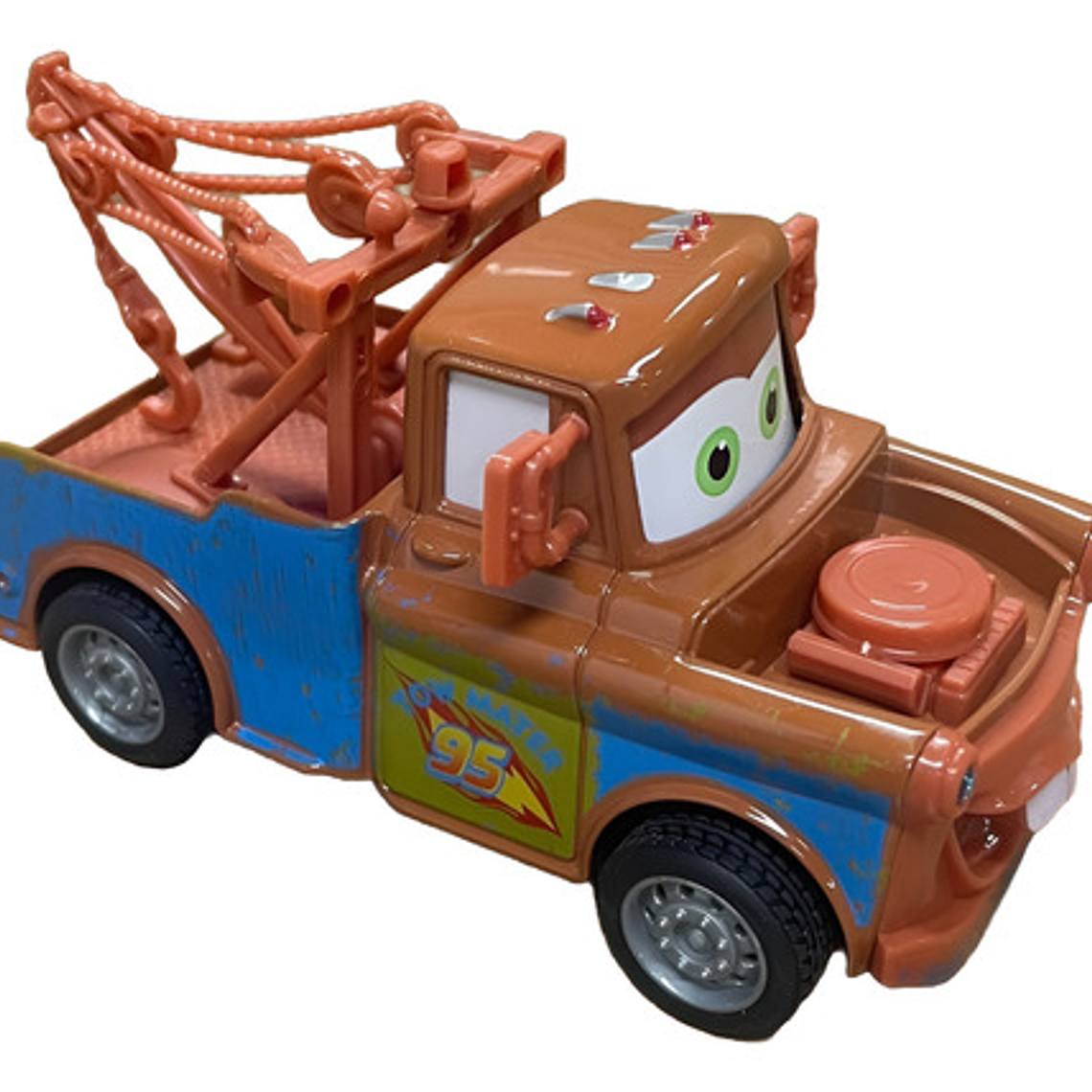 Grúa Mate Película Cars Rayo Mcqueen Regalo Niños Juguete 8