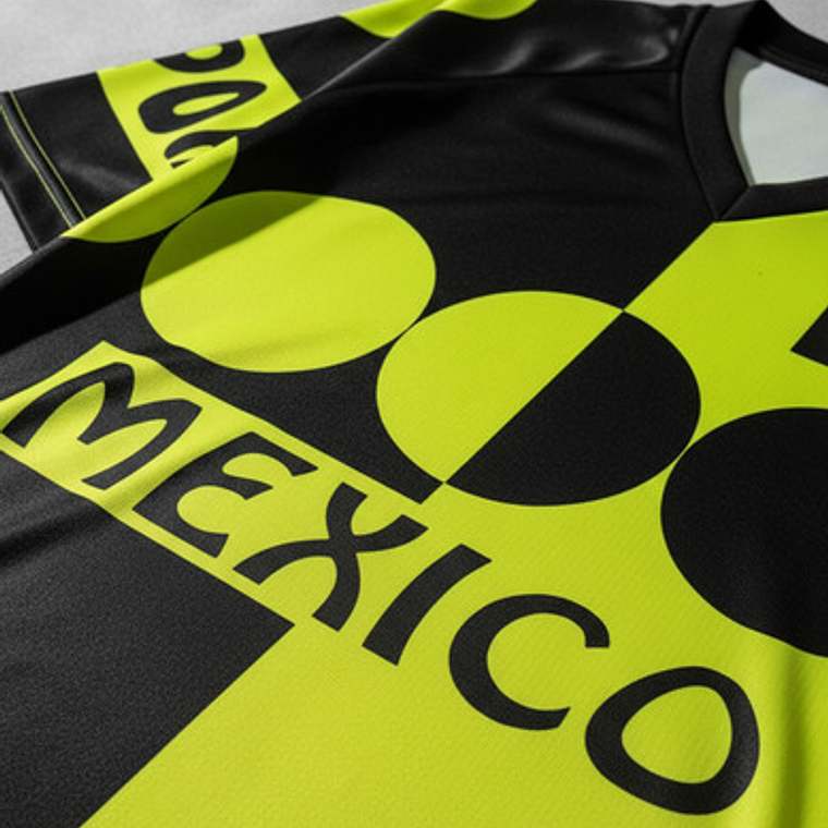 Camiseta Portero Arquero Delantero Jorge Campos Mexico 1995 3